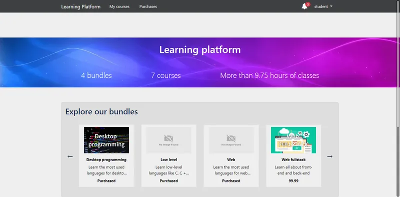 Plataforma de Aprendizado