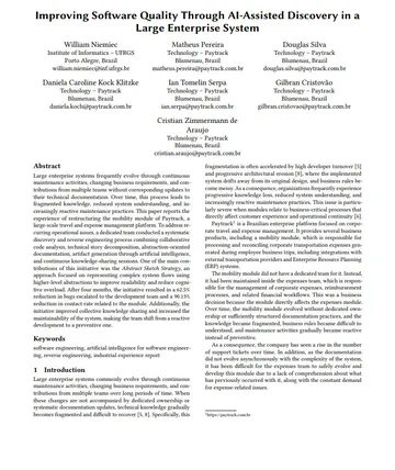 Improving Software Quality Through AI-Assisted Discovery in a Large Enterprise System